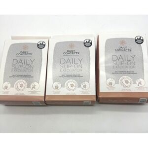 Daily Concepts Daily Slip On Exfoliator Self Tanning Remover Exfoliator NIB (3)